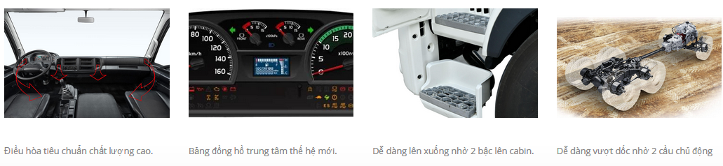 NỘI THẤT XE PHUN NƯỚC HINO FM8JN7A VỚI TIỆN NGHI LÀM VIỆC NHƯ Ở NHÀ