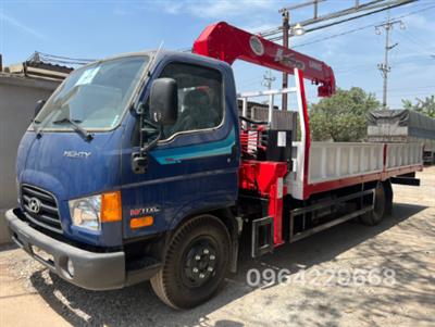 XE TẢI HYUNDAI W11XL 2026 GẮN CẨU UNIC 370 CẦN 5 ĐỐT