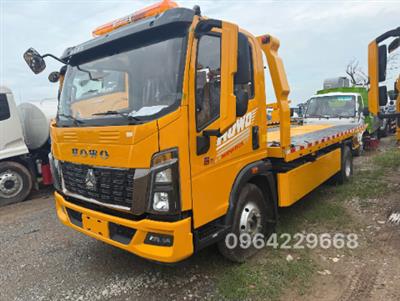 XE CỨU HỘ HOWO NHẬP KHẨU 2,9 TẤN SÀN DÀI 5,4M