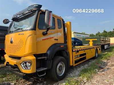 XE CỨU HỘ NHẬP KHẨU  HOWO NÂNG ĐẦU SÀN TRƯỢT CÀNG KÉO 6 MÁY
